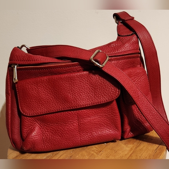 Sac à main en cuir - Picture 2 of 12